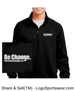 Be Change Mens Tech Fleece 1/4-Zip Pullover Design Zoom